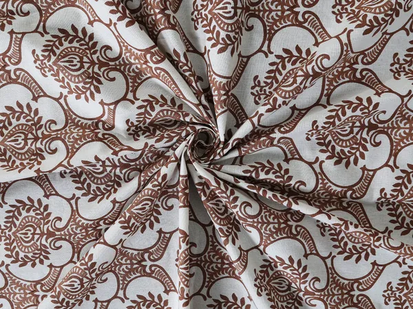 Brown_Cotton_Imperial_Flourish_Double_Bedsheet_With_Pillow_Cover_120X120_Cm
